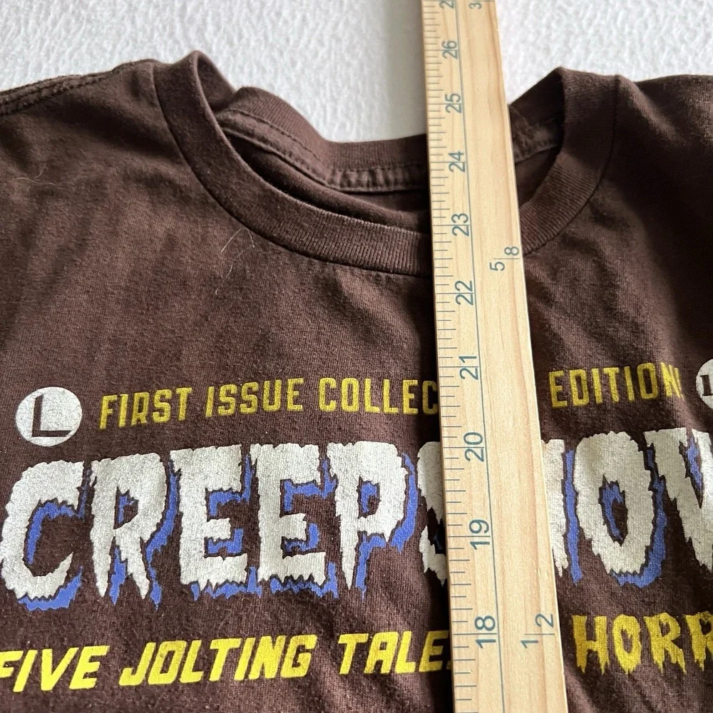 Creepshow Graphic T Shirt Medium Grunge Y2K Collectors‎ Comic Horror Tee Grunge